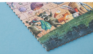 LJ_PZ557U-Mini puzzle Unicorn, Londji