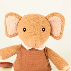 Elephant Ollie – jucărie de pluș moale, elefant blând pentru copii