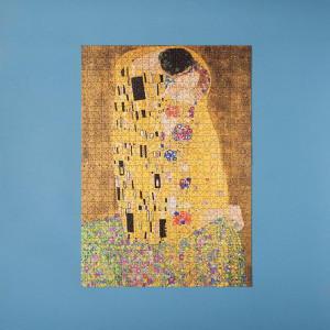 Lj_PZ314U-Puzzle 1000 piese Klimt Sarutul, Londji