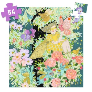 Flora's Tree - puzzle de 54 de piese din carton FSC® pentru micii visători