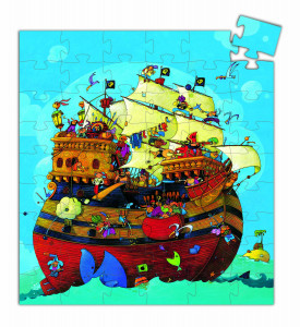 DJ07241-Puzzle Corabia piratilor Djeco