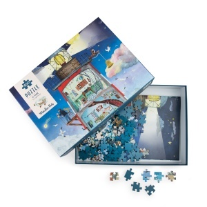 Puzzle Farul - 500 piese cu poster ghid inclus