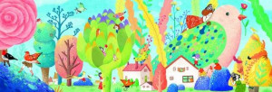Puzzle galerie Miss Birdy, Djeco