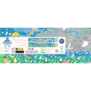 Puzzle panoramic copii cu350 piese, Djeco