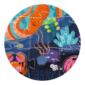 DJ07166-Puzzle gigant Aventuri in mare, Djeco