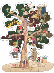 LJ_pz380U-Puzzle gigant Copacul meu, Londji