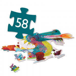 DJ07170-Puzzle 58 piese, Djeco