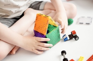 CC-1023 - Set de construit din caramizi 16 piese , Cleverclixx