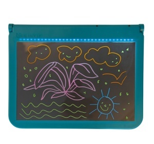 Tabletă de desen dublă față cu markere colorate