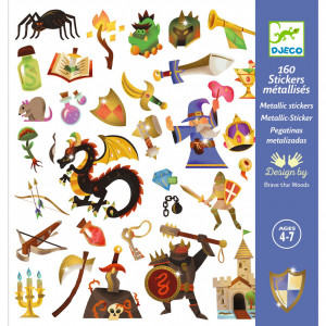 DJ09277-Abtibilduri Fantezie medievala, Djeco