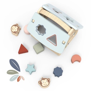 House Shape Sorter – dezvoltare motrică și recunoaștere formă/culoare