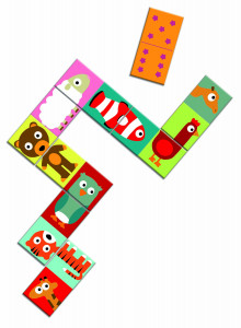 DJ08165-Domino numere puzzle Djeco