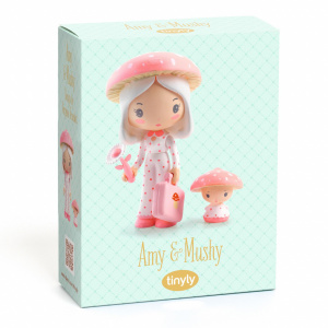 DJ06967 Figurine ciupercute Amy & Mushy Colectia Tinyly, Djeco