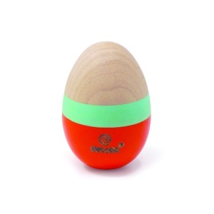 Instrument muzical Maracas Ou lemn pentru ritm si coordonare
