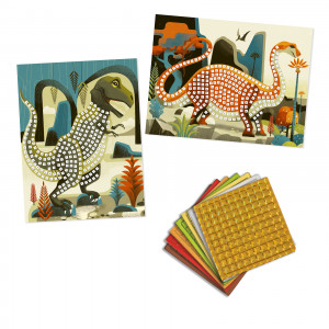 DJ08899-Joc creativ Mozaic Dinozauri, Djeco