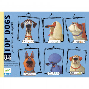 DJ05099-Joc de carti silabeTop Dogs, Djeco