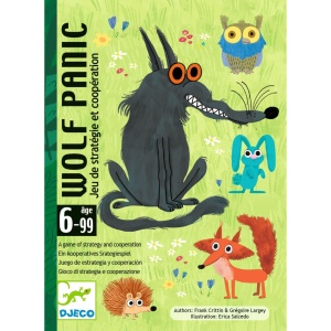 DJ05080 - Joc educativ de echipă Wolf Panic Djeco, Djeco
