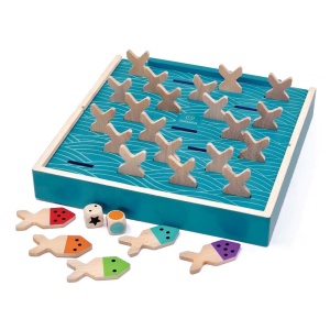 Joc de memorie cu pesti 6 in 1 - Fish fish memory game