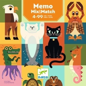 DJ00828 Joc de memorie Mix & Match