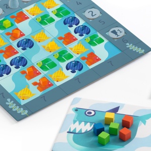 DJ00805 Joc de strategie Fish'n shark Djeco