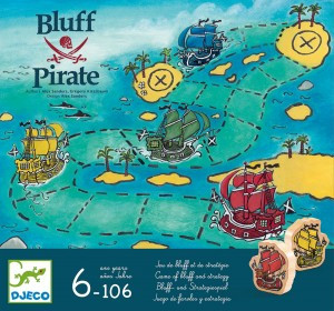 DJ08417-Joc de strategie si cacealma Bluff pirat, Djeco