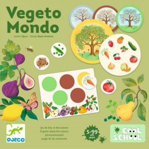 Joc loto si bingo despre anotimpuri, fructe si legume Djeco