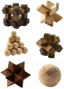 DJ08464-Puzzle-uri din lemn pentru antrenarea minții, Djeco