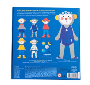 Joc magnetic educativ Popipop despre anotimpuri și vreme