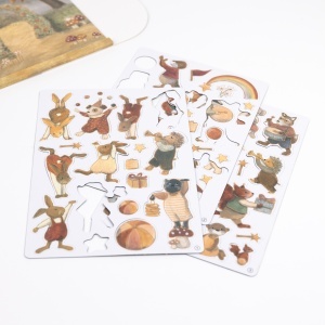 Descopera perosnajele din Padurea Magica, joc magnetic Egmont Toys