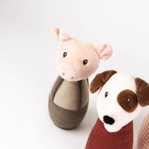 Set 5 popice si minge din textil pentru bebelusi, Egmont toys