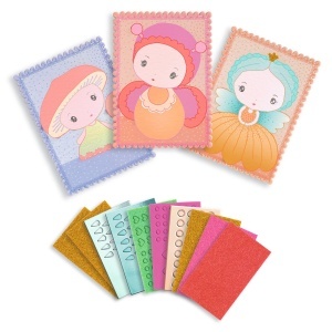 DJ06983 Set creativ Tinyly - Stella,Minico si Mushy cu mozaic decorativ.