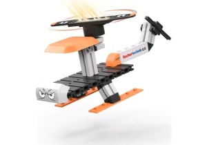 Eolienă și heliocopter construite cu Fischertechnik Junior Max