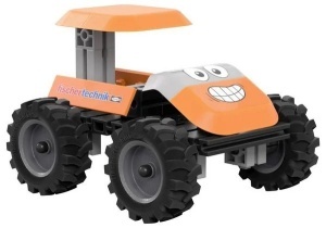 Tractor construit cu setul fischertechnik Junior Pro