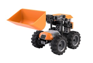 576106 Kit STEM Excavator de santier de asamblat si manevrat, Fischertechnik