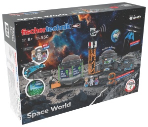 Kit STEM Set de constructie Univers spatial Space World, Fischertechnik