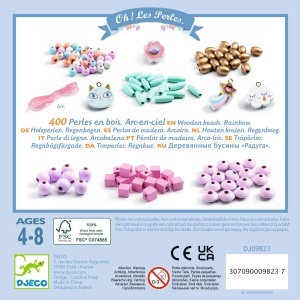 DJ09823-Continut cutie cu margele de la Djeco