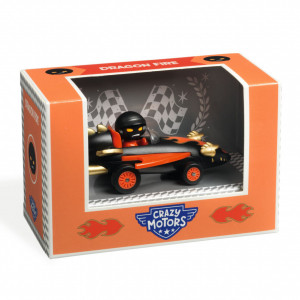 Masina de cursa Dragon Fire, Colectia Crazy Motors, Djeco