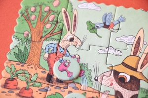 LJ_PZ616U-Mini puzzle Gradina, Londji