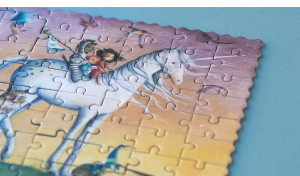 LJ_PZ557U-Mini puzzle Unicorn, Londji