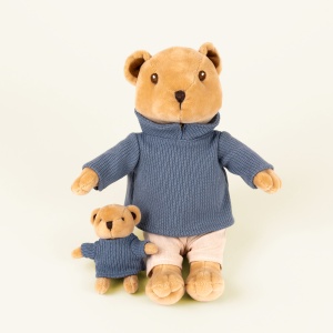Ursuleț de plus Egmont Toys mare si mic