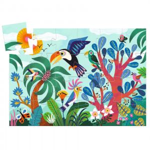 DJ07283-Puzzle 24 piese Coco Toucan, Djeco
