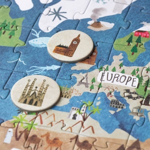 LJ_PZ392U-Puzzle Descopera lumea, Londji