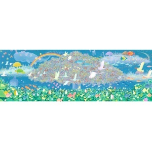 Puzzle panoramic copii cu350 piese, Djeco