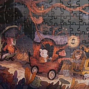 MR_690440 Puzzle 350 piese Gasca lui Jojo, Moulin Roty