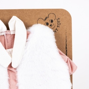 Ținută păpușă – salopetă roz căpșună și guler moale, joc dress‑up