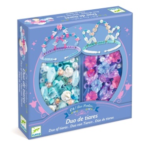 Set creativ Diademe Strălucitoare - kit pentru crearea a două diademe pentru printese
