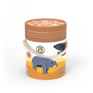 Set educativ cu animale din America de Nord, Speedy Monkey