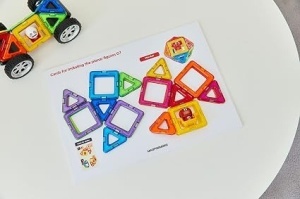 Set magnetic de construcție Magformers WOW Plus