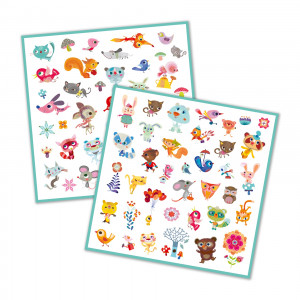DJ08842-Stickere Animalute, Djeco