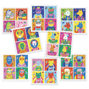 DJ09371-Activitate colaj Pop Art Inspired by Andy Warhol,  Djeco